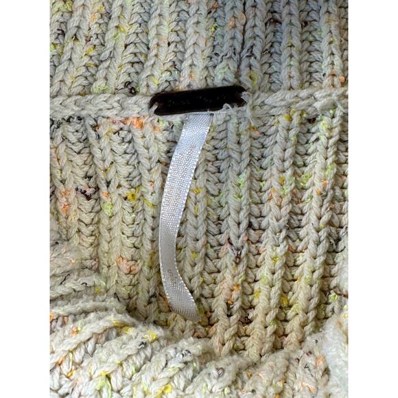 Free People Cream Ivory Confetti Cowl Neck Sweater - Picture 6 of 10